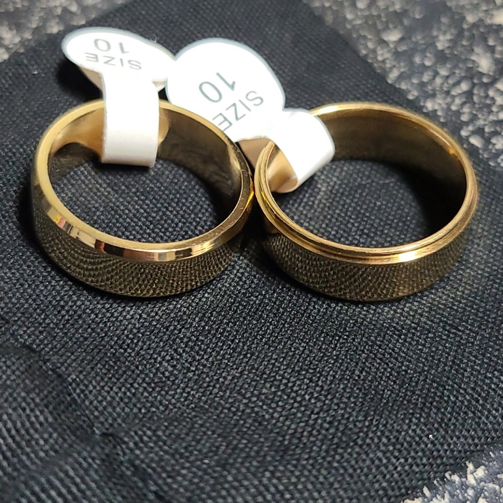 Gold rings